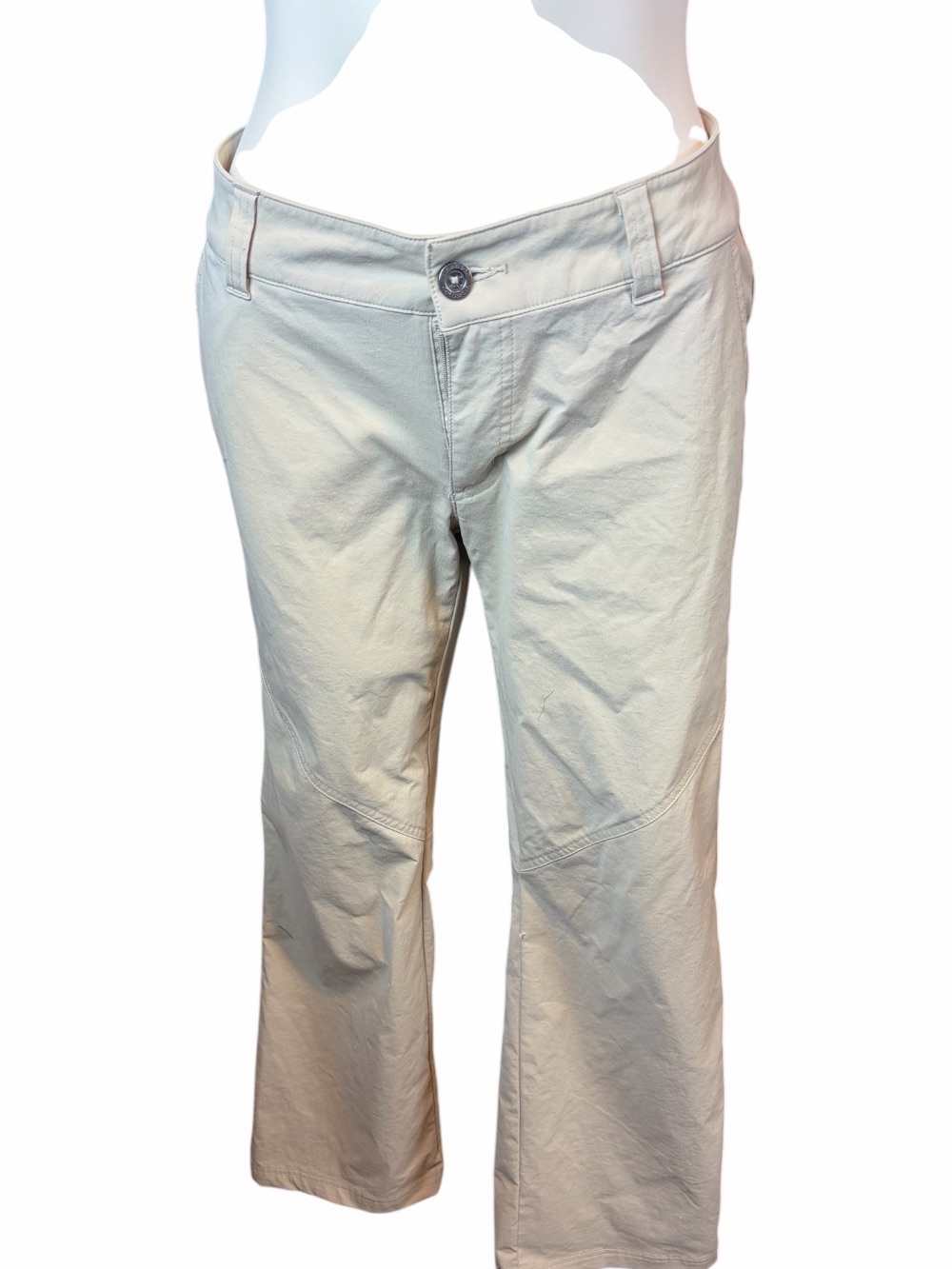 Columbia Mumbai Mover III Shield Pants Women's 10 SHORT Khaki Nylon 1686701